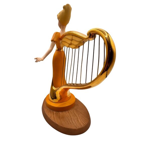 WDCC "Beautiful Diversion" Singing Harp Mickey and the Beanstalk Harp Figurine - Picture 6 of 12